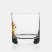 Rome Italië Familiereis Colosseum Sunset Custom Whisky Glas (Links)