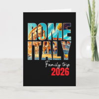 Rome Italië Gezinsreis 2026 Europa Vakantie Coloss