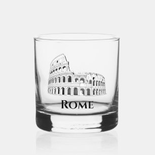 Rome Italië Italiaans Colosseum Whisky Glas