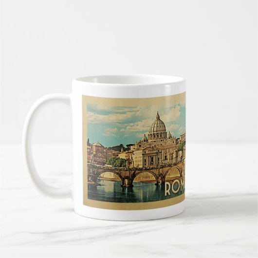Rome Italië Koffiemok (Links)