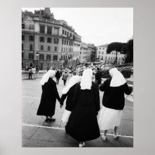 Rome Italië, Nonnen Patrouille! (NR) Poster
