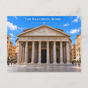 Rome Italie Panthéon Monument Carte Postale