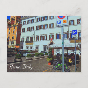 Rome Italië Piazza Briefkaart