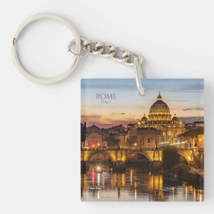 Rome Italie Porte-clés de voyage souvenir cadeau