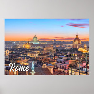 Rome, Italië Poster