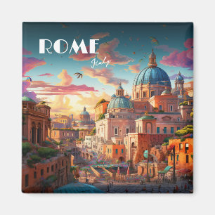 Rome Italië Reiskunst Magneet