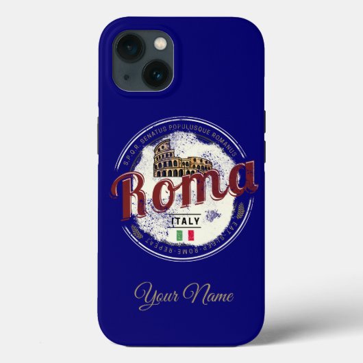 Rome Italië Retro Colosseum  Holiday Case-Mate iPhone Case (Achterkant)