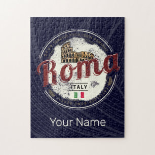 Rome Italië Retro Colosseum Holiday Legpuzzel
