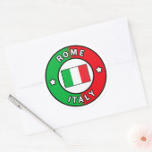 Rome Italië Ronde Sticker (Envelop)