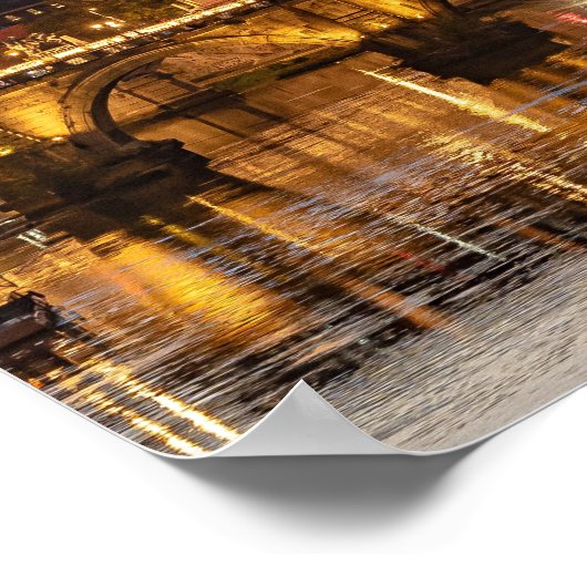 Rome Italië Schilderachtig Landschap Poster (Hoek)