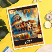 Rome, Italië | schilderij Briefkaart