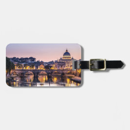 Rome Italië - Sint-Peters Cathedraal Bagagelabel