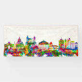 Rome Italië Skyline Spandoek (Horizontaal)