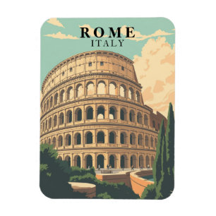  Rome Italië Souvenir Iconisch Colosseum Magneet