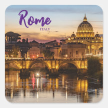 Rome Italië St. Pietersbasiliek Sticker