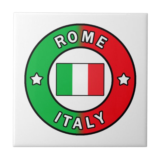 Rome Italië Tegeltje (Voorkant)