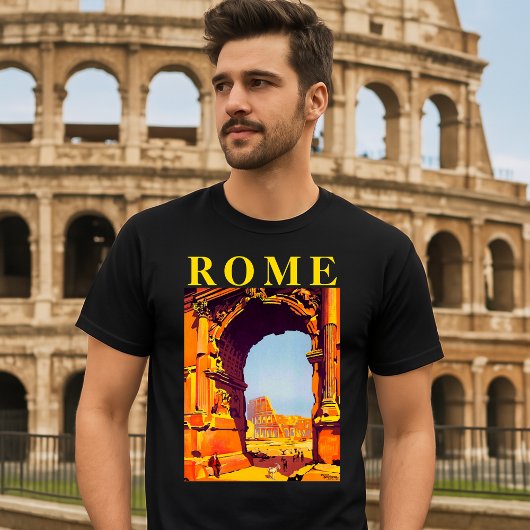 Rome, Italië Toerisme Reizen T-shirt