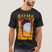 Rome, Italië Toerisme Reizen T-shirt (Voorkant)