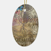 Rome Italië Travel Vacation Holiday Keramisch Ornament (Links)