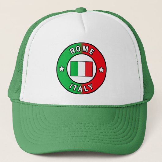 Rome Italië Trucker Pet (Voorkant)