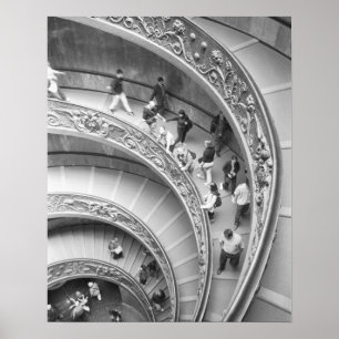 Rome Italië, Vaticaanse Trap 3 Poster