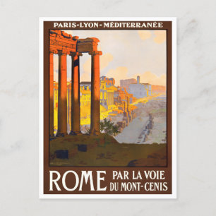 Rome Italië vintage Briefkaart