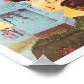 Rome Italië vintage Poster (Hoek)