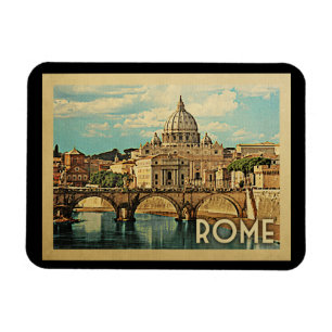 Rome Italië Vintage Travel Magneet