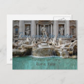 ROME Italy Briefkaart (Voorkant / Achterkant)