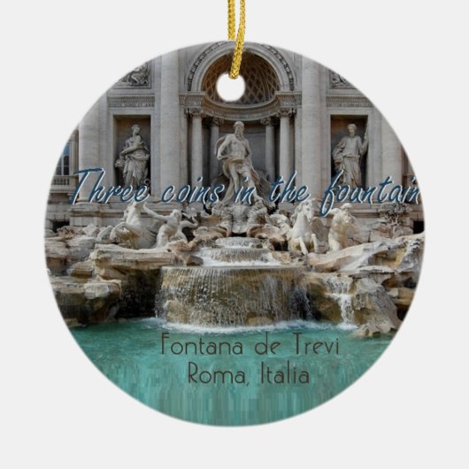 ROME Italy Ornament (Voorkant)