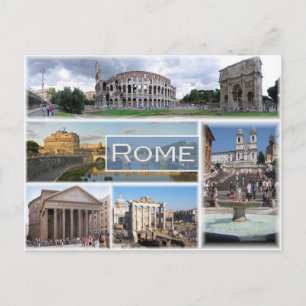 ROME, Lazio, Italië, Europa, Roma, Roma Briefkaart