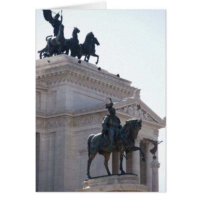 Rome. Le monument Vittorio Emanuele (Devant)