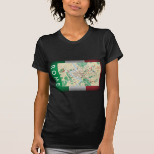 Rome Map T-shirt