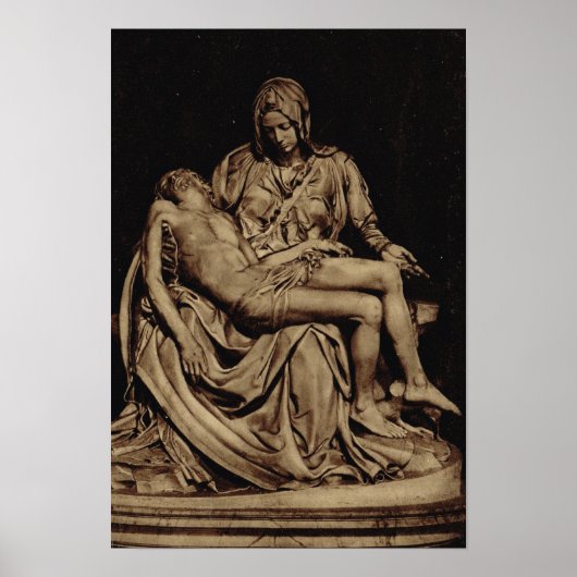 Rome, Michelangelo, Pieta Poster (Voorkant)