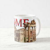 Rome Mug – Roman Forum | Souvenir coffee cup (Devant droit)