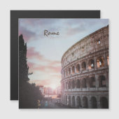 Rome Oude Architectuur zonsondergang stadsbeeld (Voorkant / Achterkant)