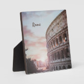 Rome Oude Architectuur zonsondergang stadsbeeld Fotoplaat (Voorkant)