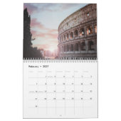 Rome Oude Architectuur zonsondergang stadsbeeld Kalender (Feb 2027)