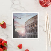 Rome Oude Architectuur zonsondergang stadsbeeld Servet (Insitu)