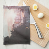 Rome Oude Architectuur zonsondergang stadsbeeld Theedoek (Quarter Fold)