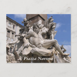 Rome, Piazza Navona Briefkaart