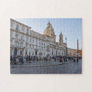 Rome Piazza Navona puzzle Legpuzzel