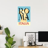 Rome Poster (Thuiskantoor)