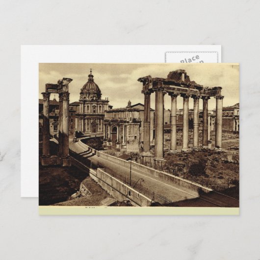 Rome, Roman Forum Briefkaart (Voorkant / Achterkant)