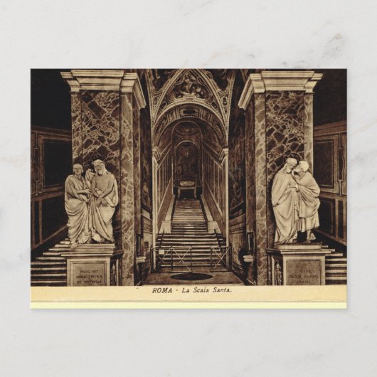 Rome, Scala Sancta Briefkaart (Voorkant)