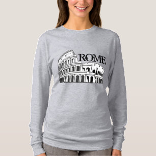 ROME, shirten reizen, tekst toevoegen T-shirt