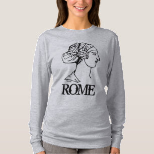 ROME, shirten reizen, tekst toevoegen T-shirt