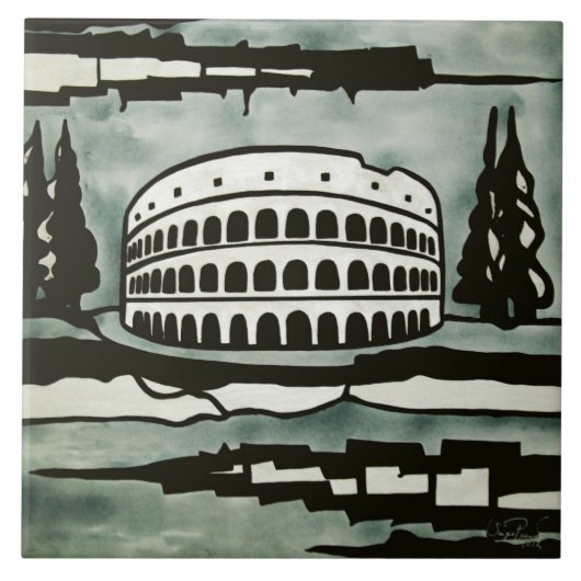 Rome Tegeltje (Voorkant)