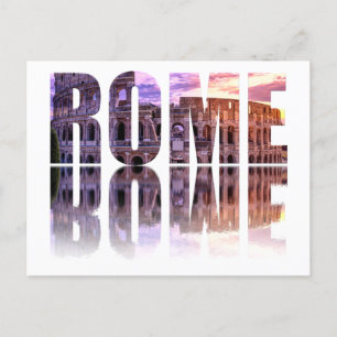Rome text souvenir briefkaart