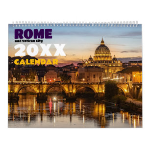 Rome Vaticaanstad Italië 2027 Wandkalender Kalender